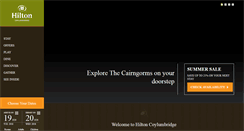 Desktop Screenshot of hiltonaviemore.com